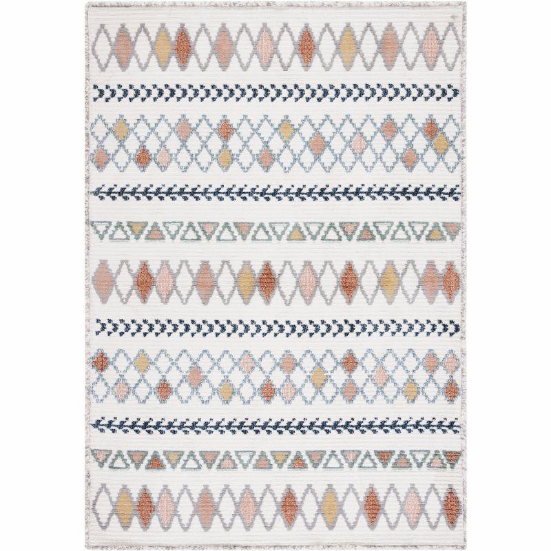 Marrakesh MRK610 Power Loomed Area Rug - Ivory/Multi - 4'x6' - Safavieh.