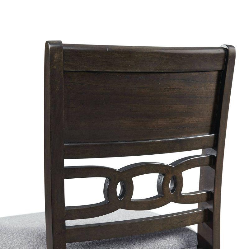 Set of 2 Taylor Counter Height Barstools Walnut - Picket House Furnishings: Upholstered, Armless