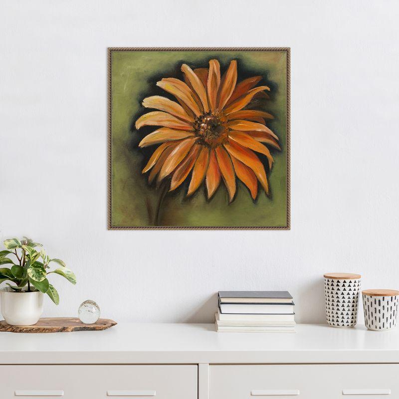 Amanti Art Daisy Collections III by Nelly Arenas Canvas Wall Art Print Framed 22 x 22-in.
