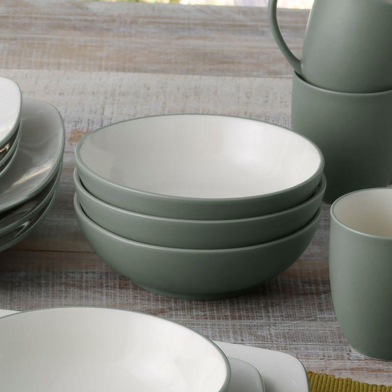Noritake Colorwave Green Set of 4 Soup/Cereal Bowls
