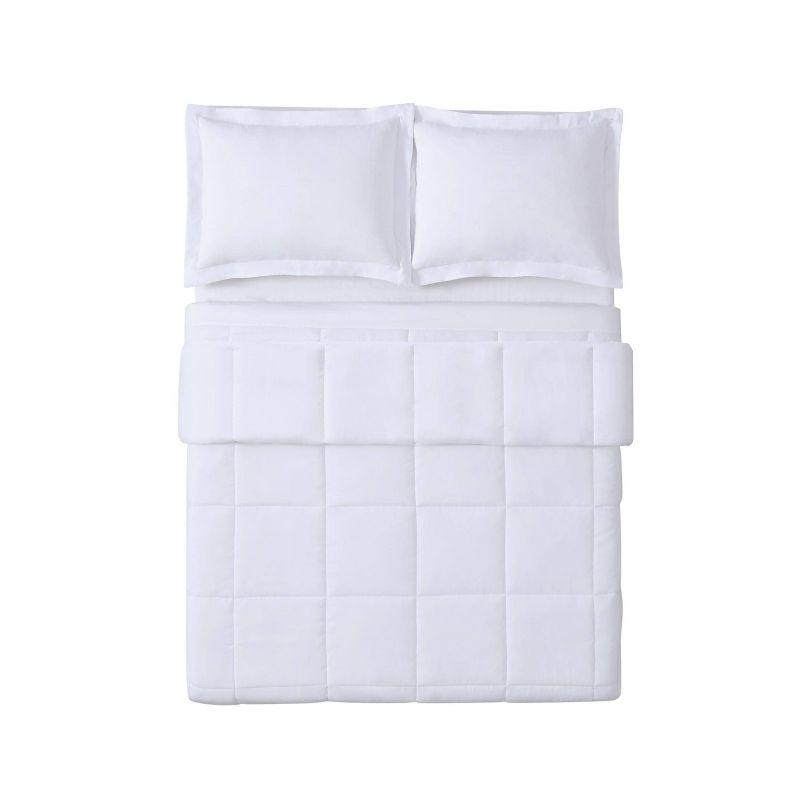 Truly Soft Everyday Baffle Box Stitch Comforter Set