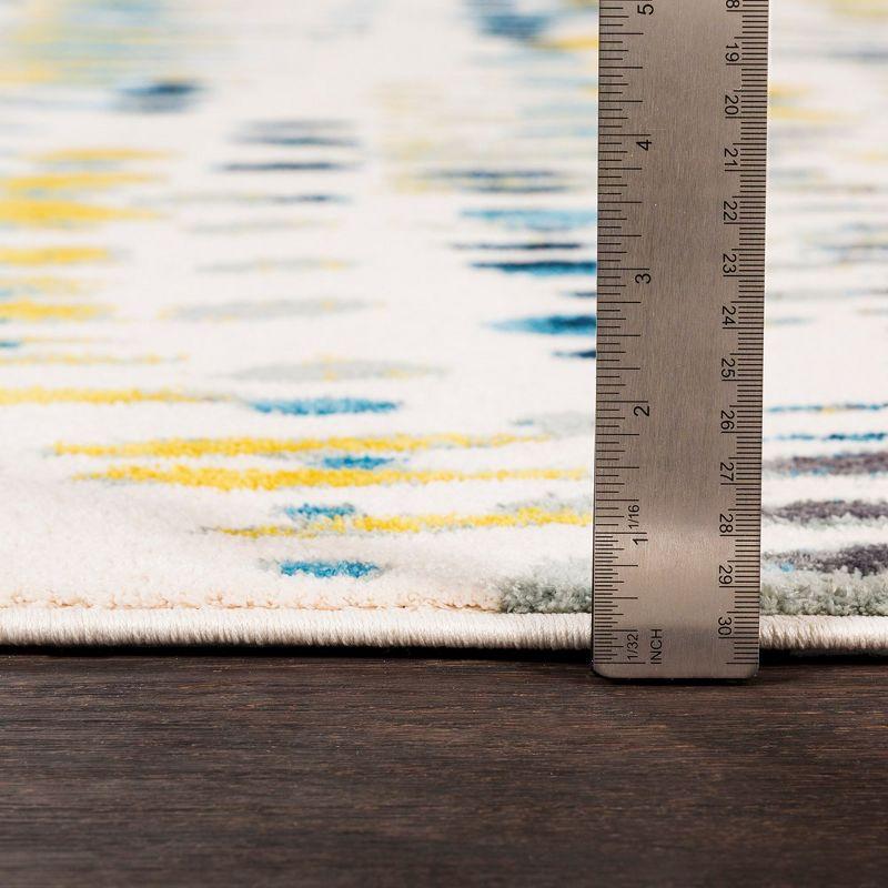 Mark & Day Beziers 2'x2'11" Rectangle Woven Indoor Area Rugs Bright Red