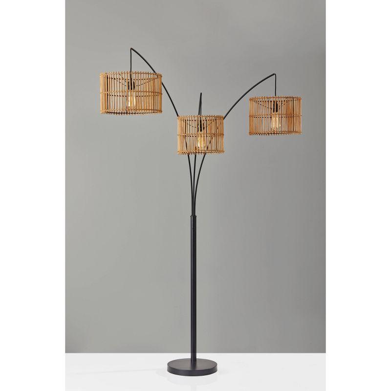 Elsbeth Metal Arc Sectional Floor Lamp (82")