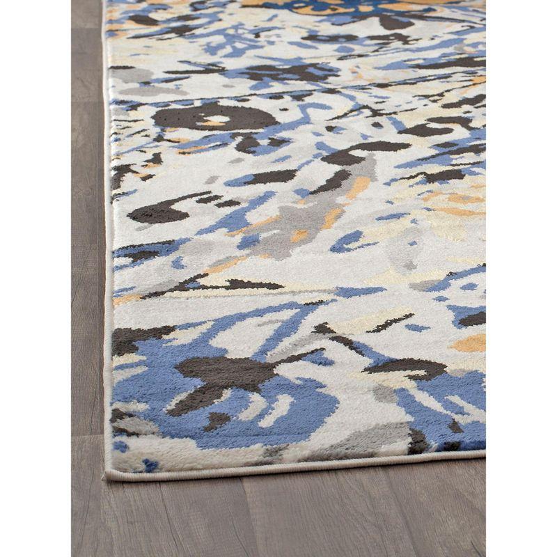 Rugs America Hanna Floral Transitional Area Rug