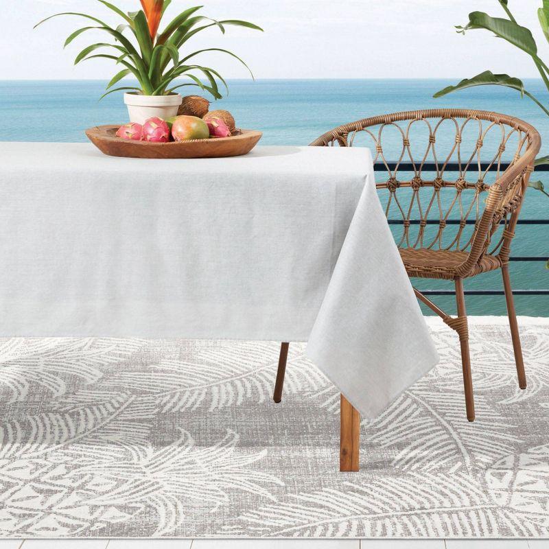 Tommy Bahama Malibu Pineapple Taupe Indoor / Outdoor Area Rug