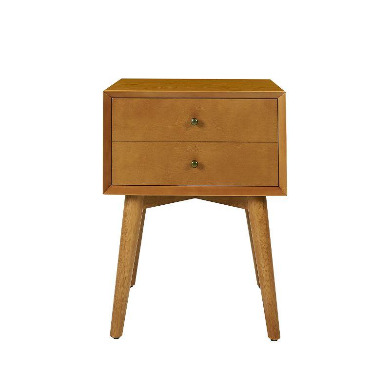 Acorn Mid-Century Modern 1-Drawer Nightstand