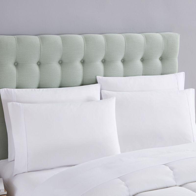 Luxury Alternative Solid Comforter and Sheet Set with Bonus Pillowcases