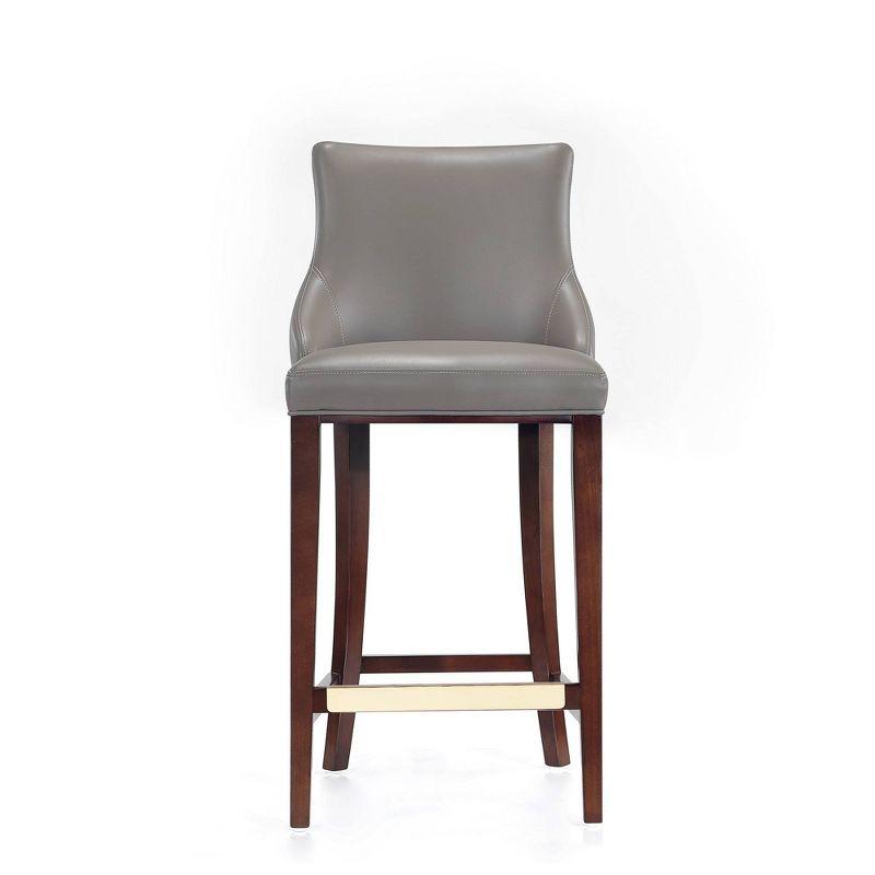 Manhattan Comfort Shubert Modern Leatherette Upholstered Barstool