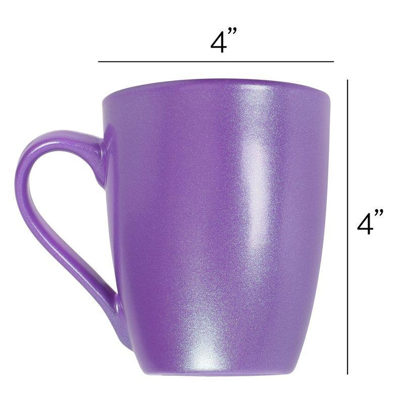 Elanze Designs Dear Mom I Love You - Your Favorite Child Passion Purple 10 ounce New Bone China Coffee Cup Mug