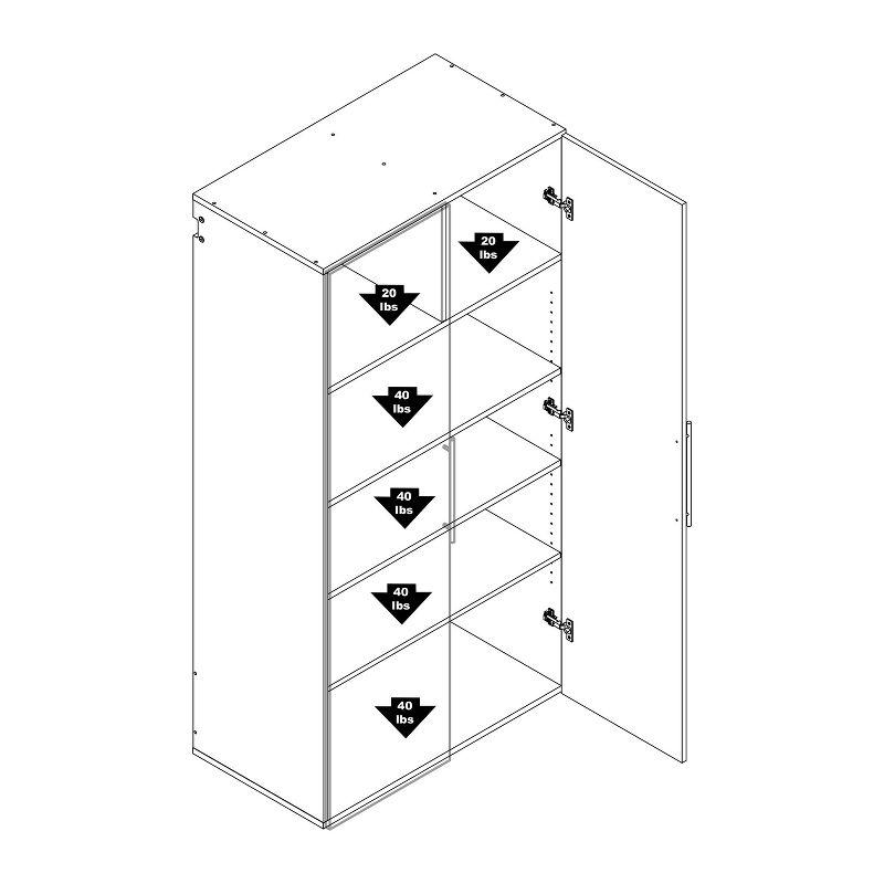 Hangups Large Storage Cabinet - Prepac