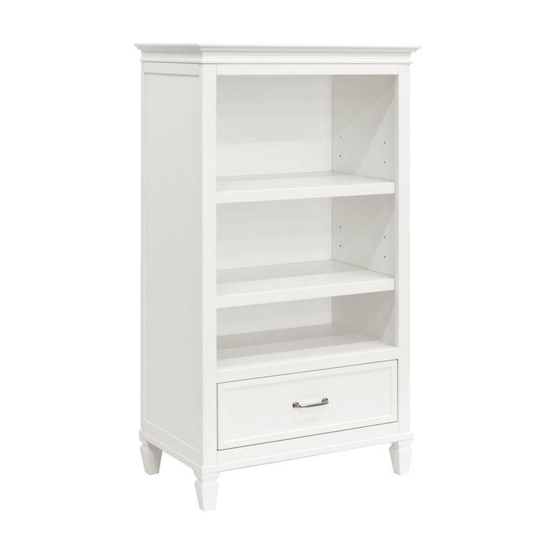 Darlington Classic French Country Inspired Kids Bookcase in Warm White