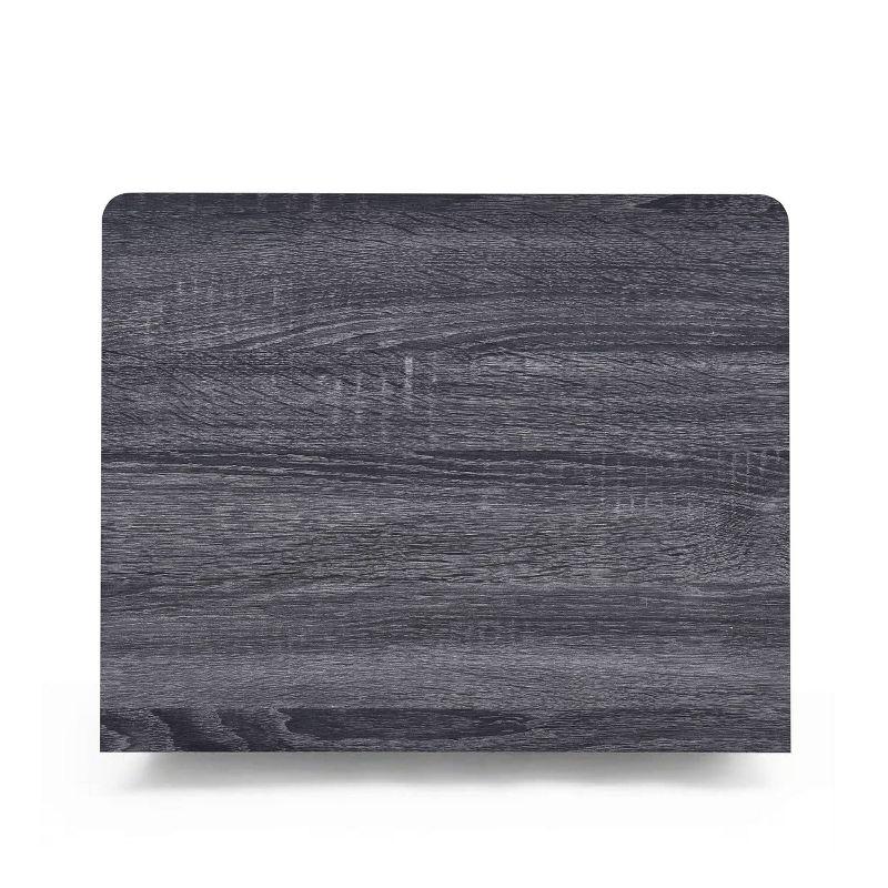 Set of 2 Olimont Contemporary 2 Drawer Nightstands Sonoma Gray Oak - Christopher Knight Home: Bedside Storage Tables