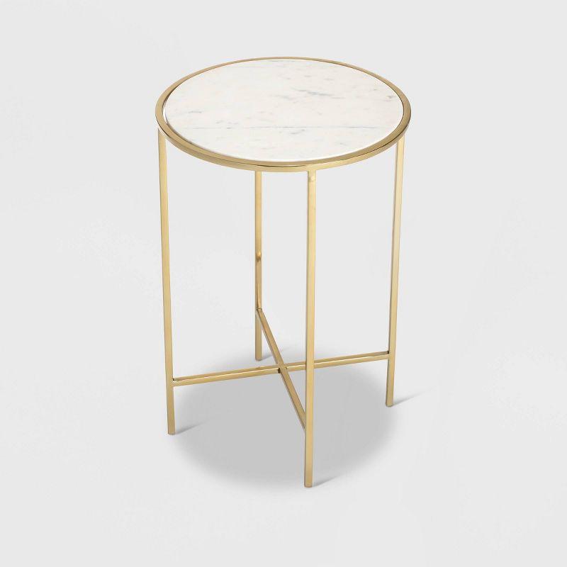 Martinit Marble Side Table