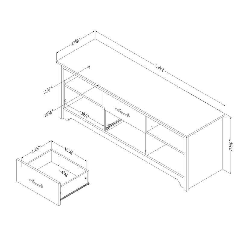 Fusion TV Stand for TVs up to 65"