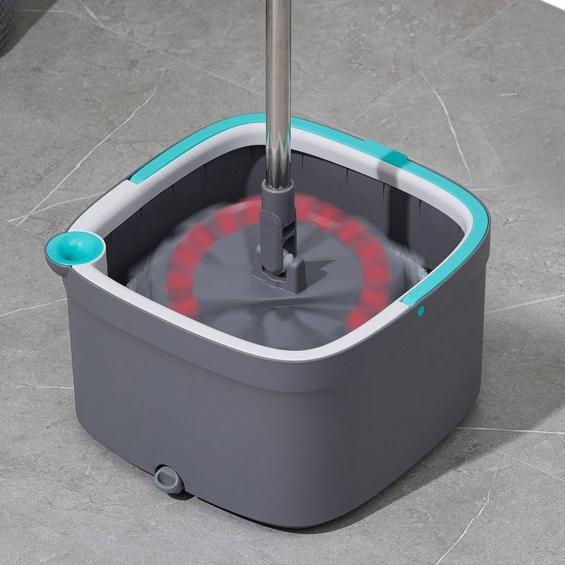 True & Tidy TrueClean Spin Mop & Bucket System