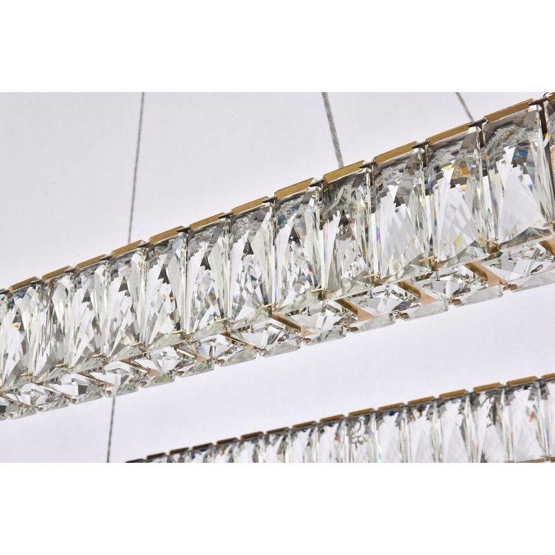 Elegant Lighting Monroe 1 - Light Pendant in  Gold