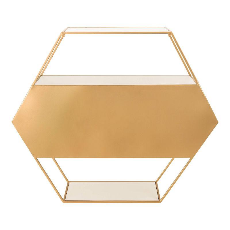 Celestia 3 Piece Hexagon Accent Shelf