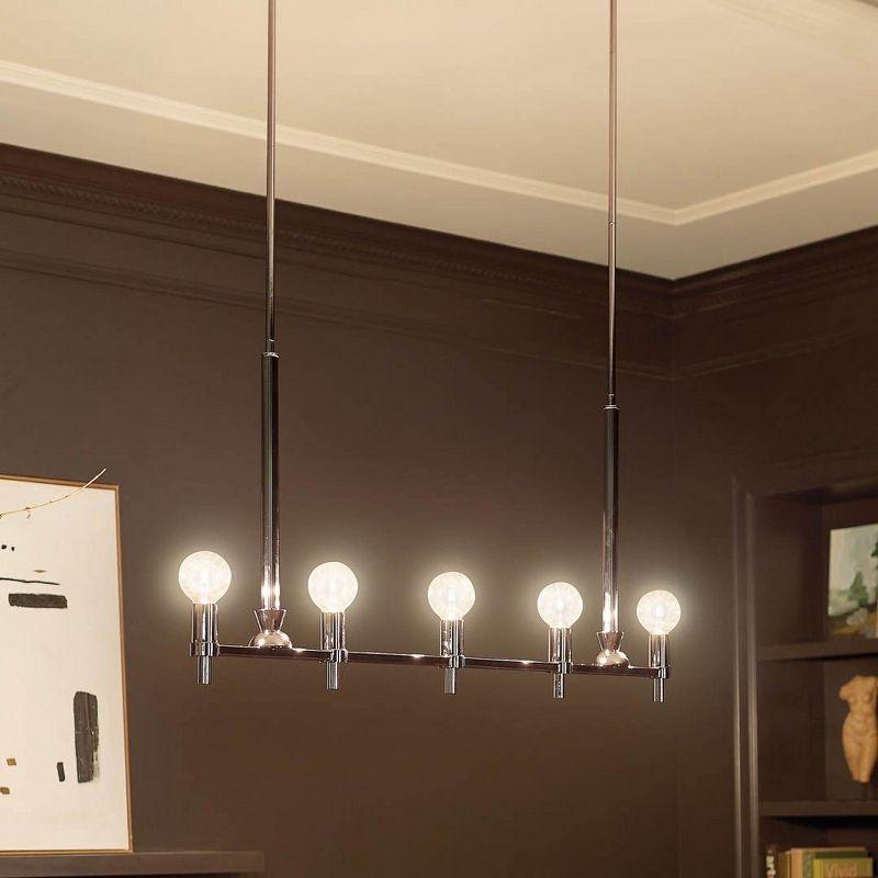 Kichler Lighting Torvee 5 - Light Chandelier in  Nickel Textured