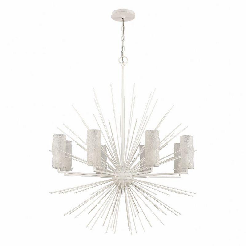 Elk Home Sea Urchin 8 - Light Chandelier in  White Coral