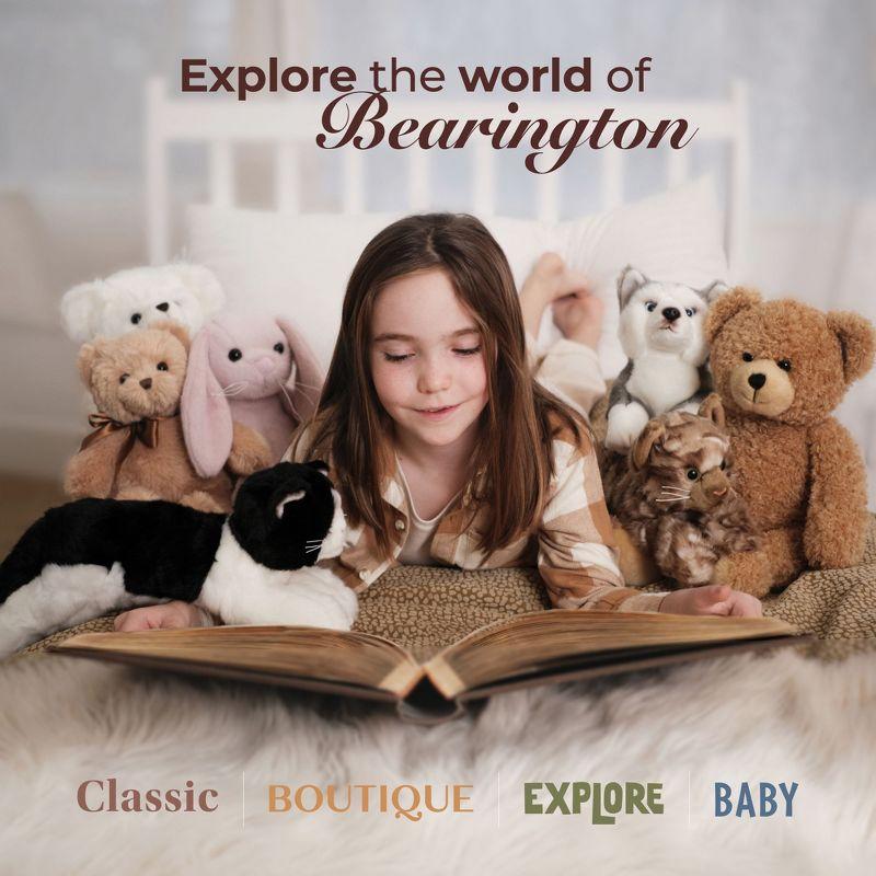 Bearington Ginny Plush Guinea Pig Stuffed Animal for little boys and girls, 8"