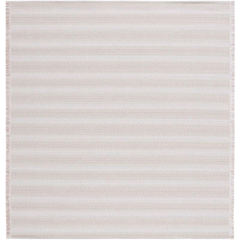 Augustine AGT501 Machine Made Indoor Area Rug - Ivory/Beige - 6'-4"x6'-4" - Safavieh