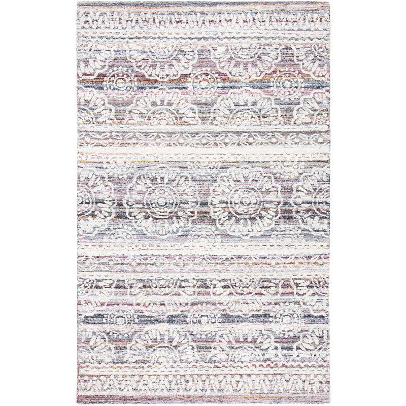 Ivory Elegance Hand-Tufted Wool Rectangular Area Rug