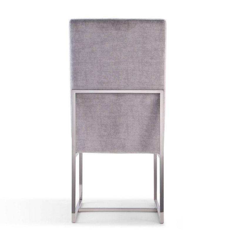 Hokku Designs Johnnette 18.9'' H Velvet Upholstered Side Chair