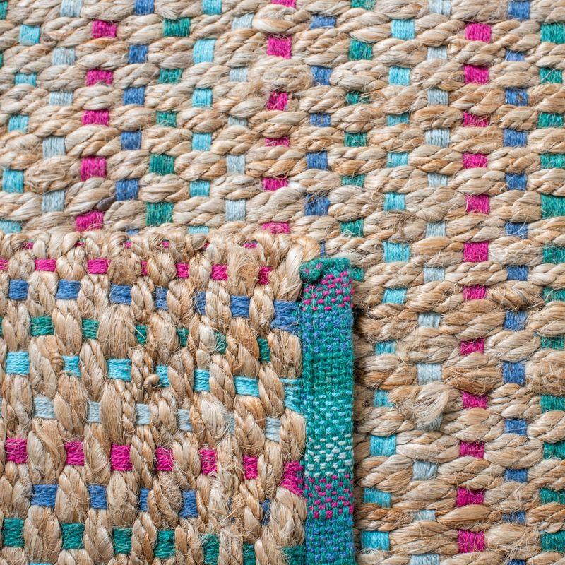 Cape Cod CAP811 Hand Woven Area Rug - Aqua - 3'x5' - Safavieh.