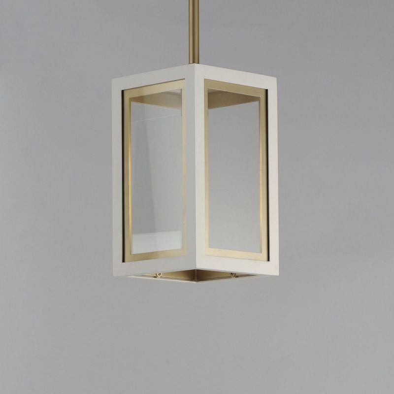 Maxim Lighting Neoclass 1 - Light Pendant in  White/Gold