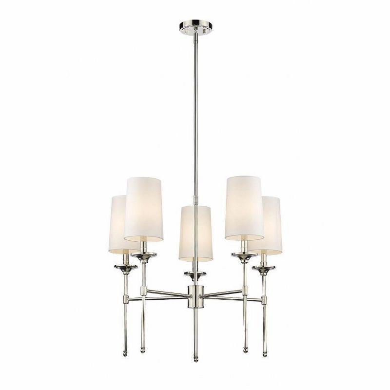 Hayse 5 - Light Dimmable Classic / Traditional Chandelier