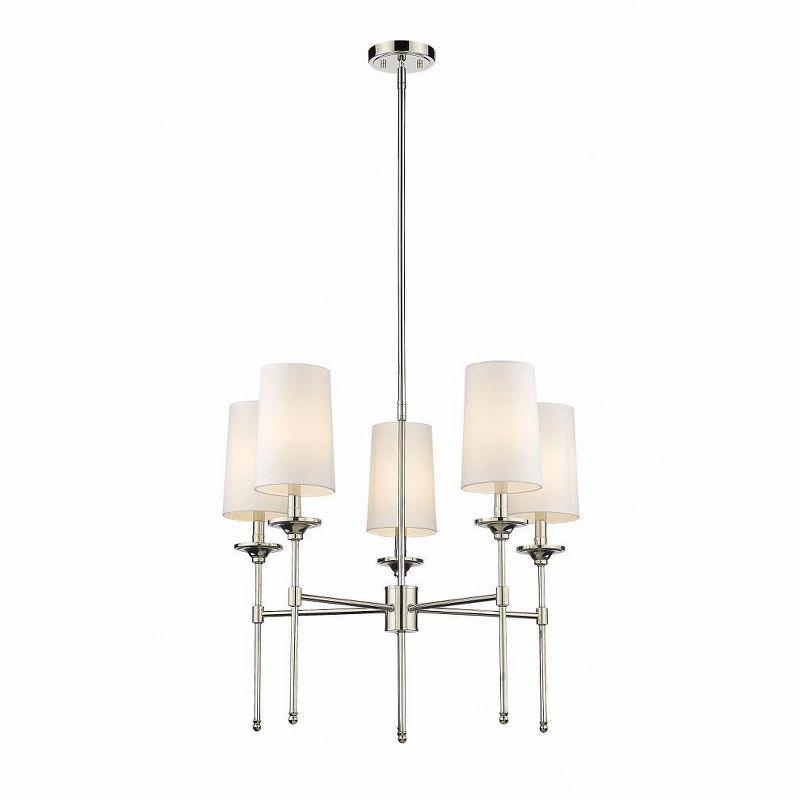 Hayse 5 - Light Dimmable Classic / Traditional Chandelier