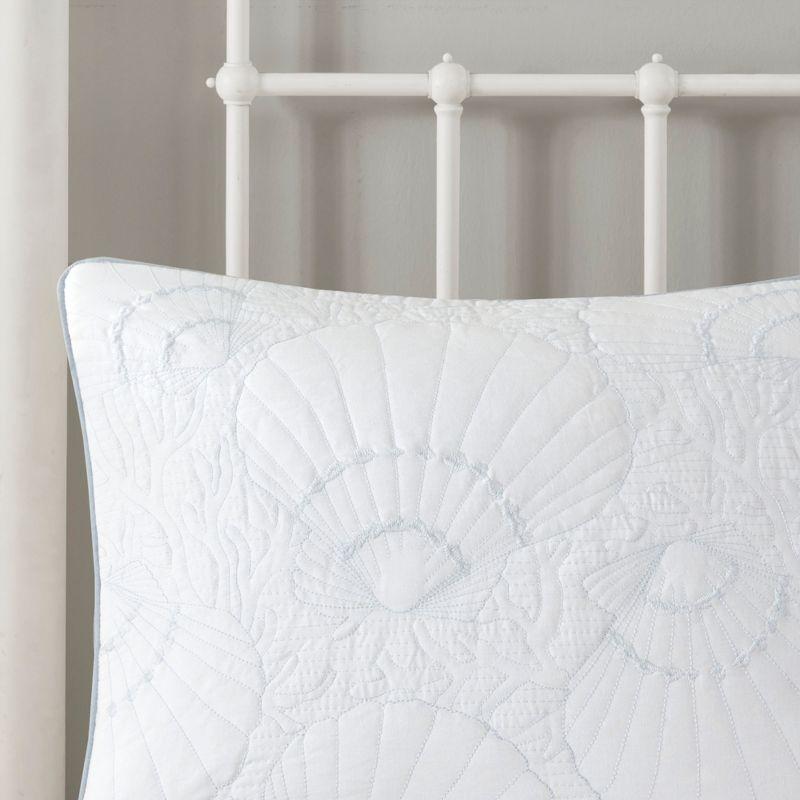 Harbor House Crystal Beach White Cotton Coastal Comforter Set