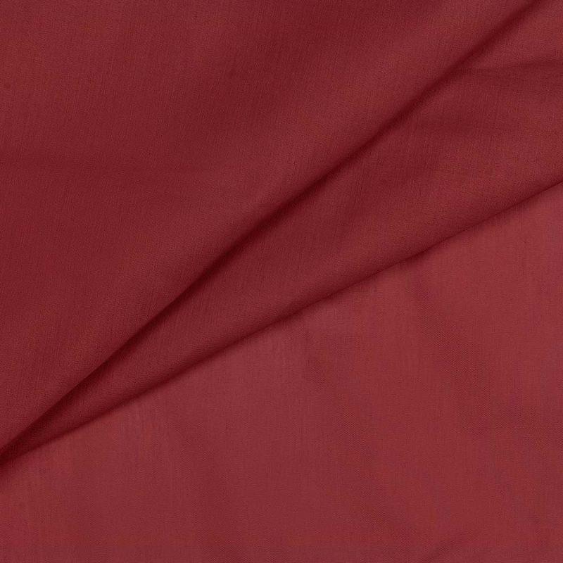 Ellis Stacey 3" Rod Pocket High Quality Fabric Solid Color Window Lined Swag Set Filler Valance 42"x13" Merlot