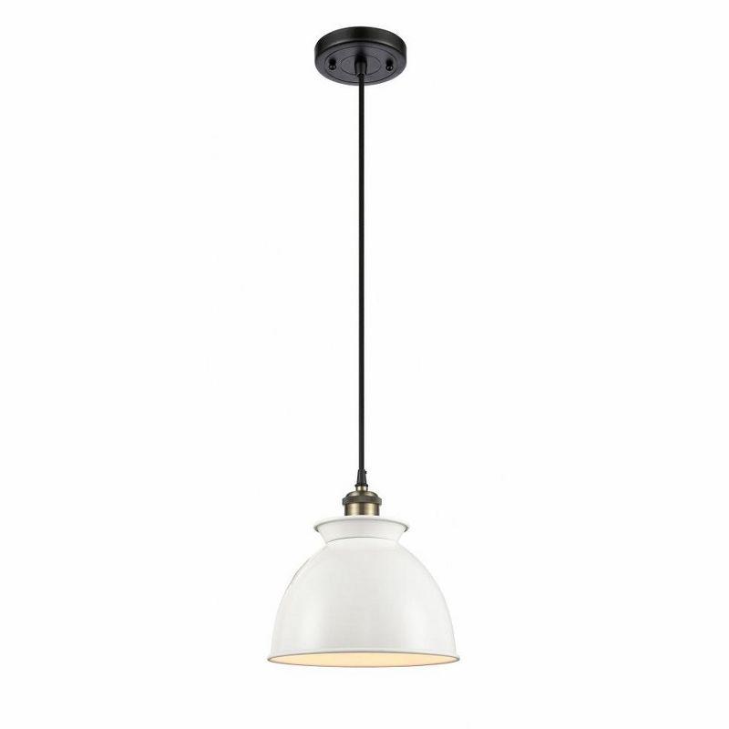 Innovations Lighting Adirondack 1 - Light Pendant in  Black Antique Brass