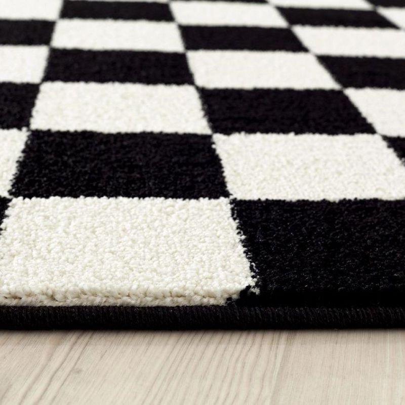 Luxe Weavers Checkered Geometric Area Rug