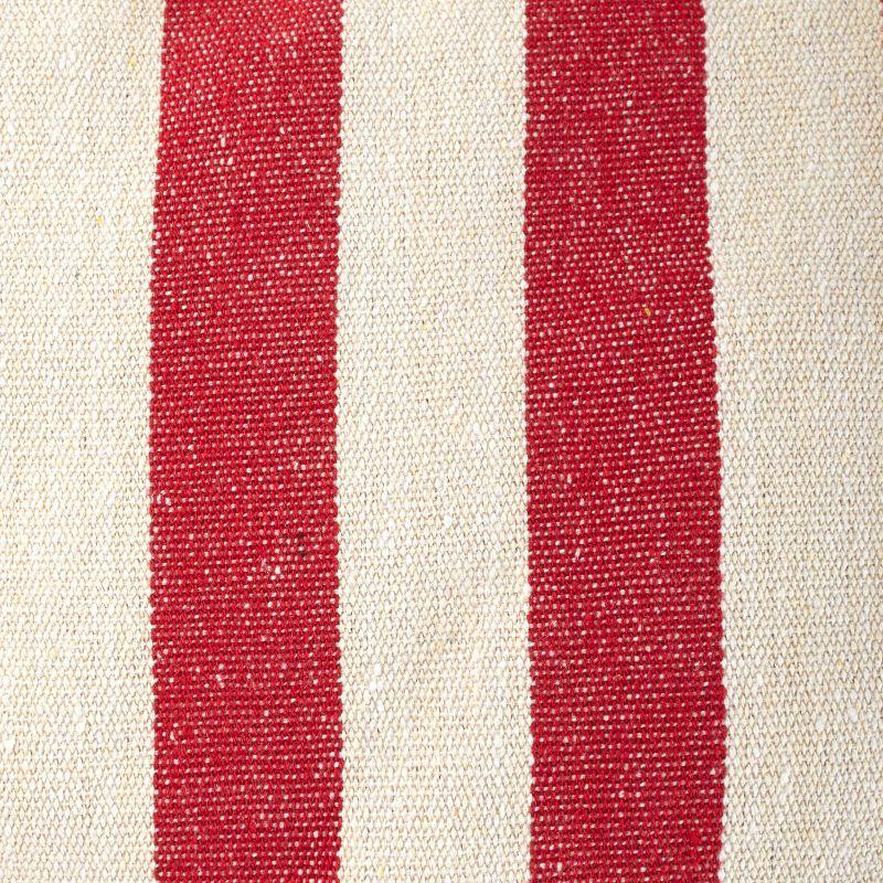 Striped  Pillows - Red Pillow