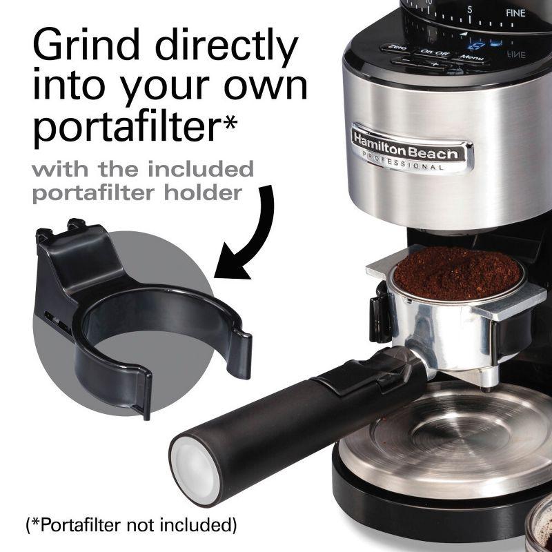 Hamilton Beach Hamilton Beach® Professional Conical Burr Digital Coffee Grinder