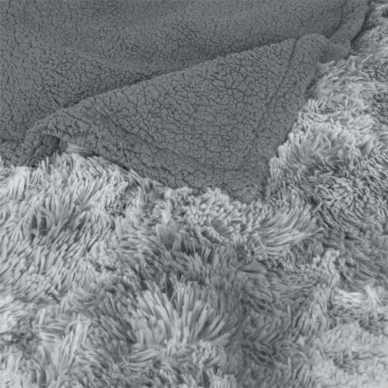 Faux Fur Sherpa Pet Blanket