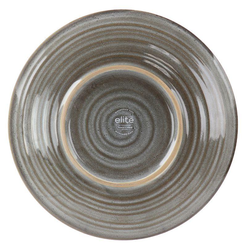Gibson Elite 12 Piece Dreamweaver Round Earthenware Dinnerware Set & Reviews | Wayfair