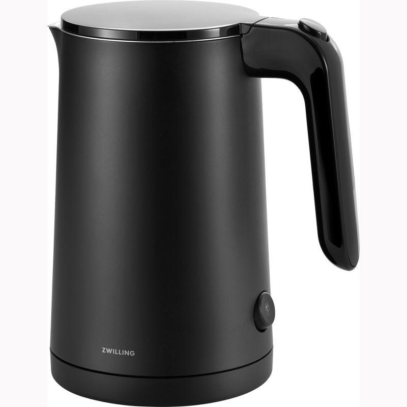 ZWILLING Black Cool Touch 1-Liter Cordless Electric Kettle