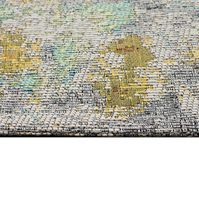 Liora Manne Marina Abstract Indoor/Outdoor Rug Multi 3'3" x 4'11"