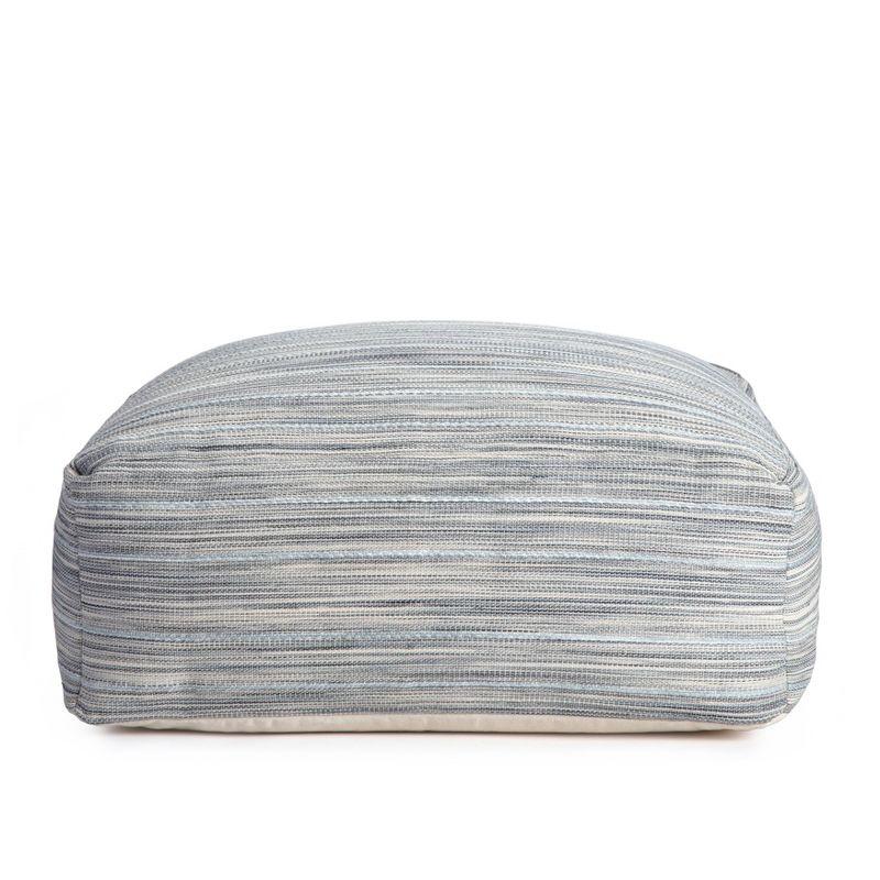 Montanita Gray Ottoman Gray/Ivory - Anji Mountain