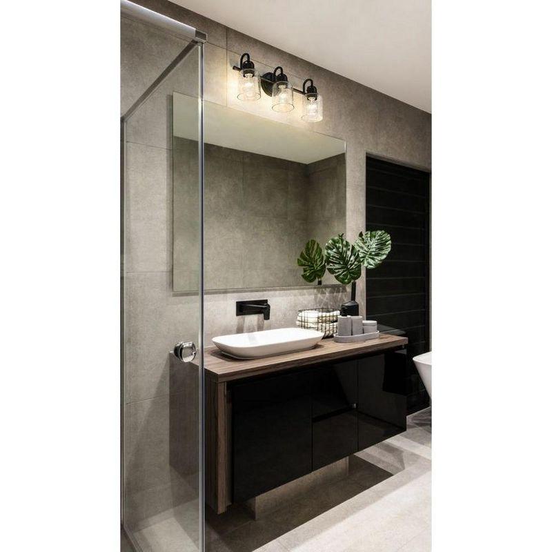 Z-Lite Kinsley 3 - Light Vanity in  Matte Black