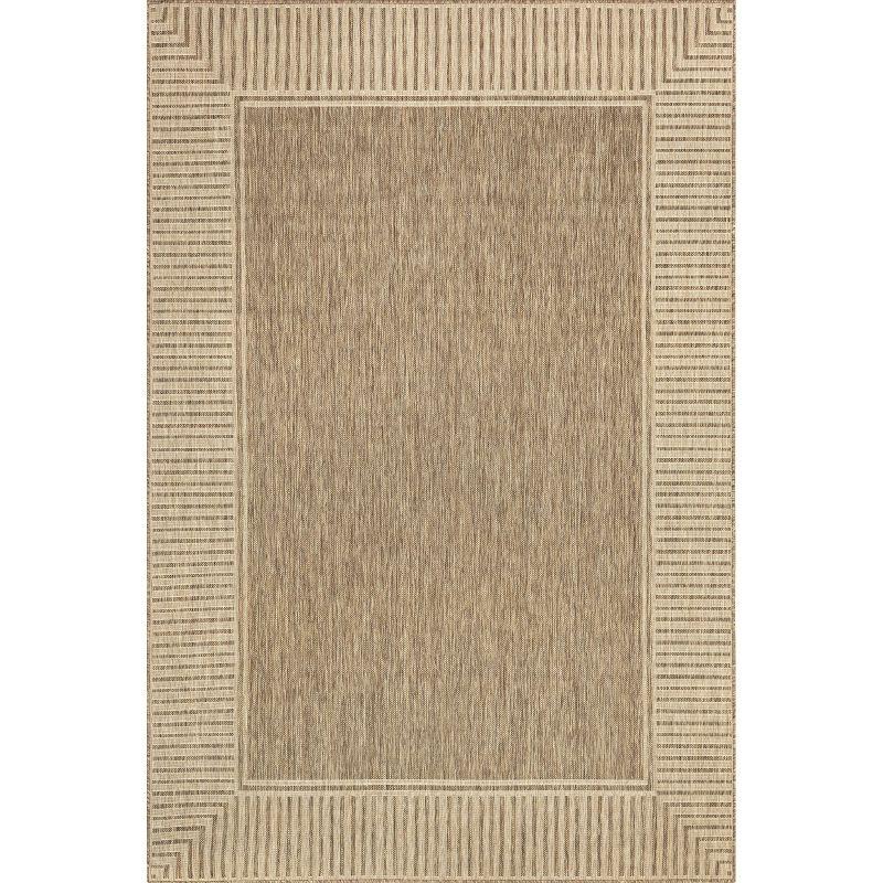 Nuloom Asha Simple Border Indoor/Outdoor Area Rug