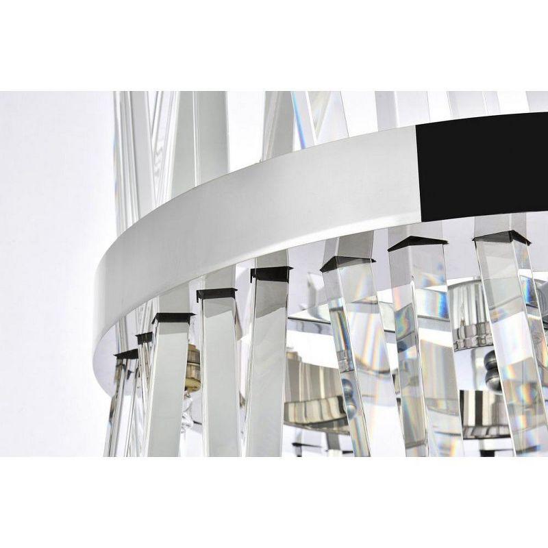 Elegant Lighting Serephina 8 - Light Pendant in  Chrome