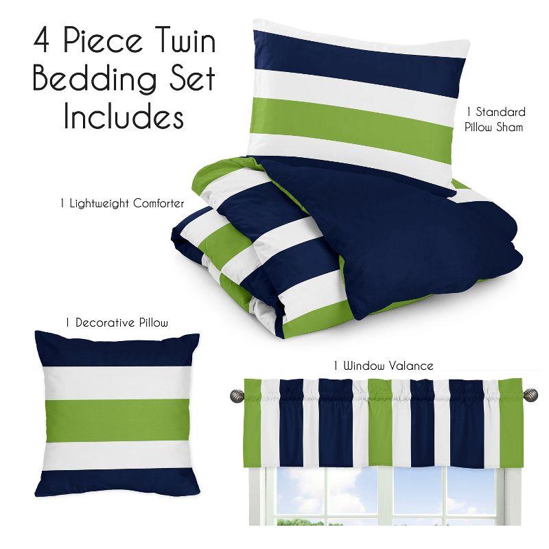 Stripe Comforter Set