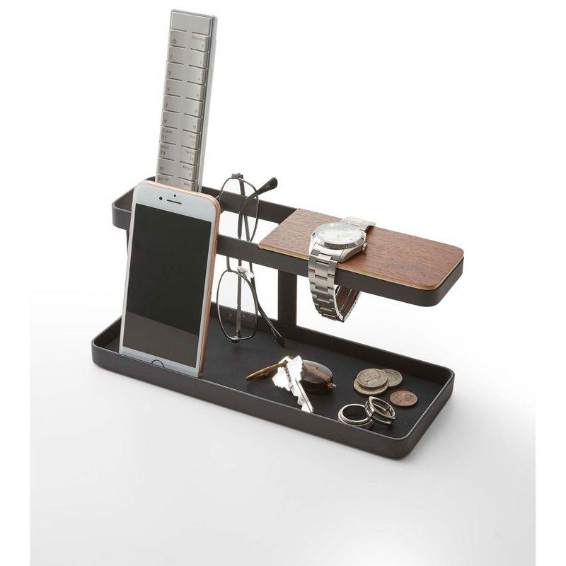 Yamazaki Home Countertop Spice Caddy, Storage And Organizer Rack, Steel, Anti-Slip Rubber Feet