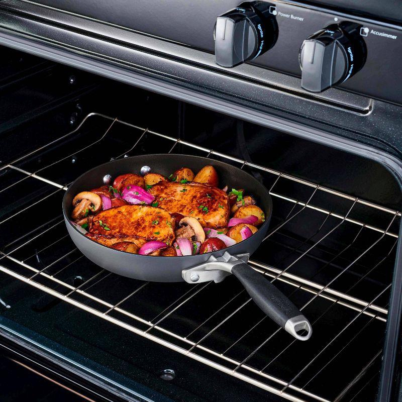 Select by Calphalon with AquaShield Nonstick 9pc Space-Saving Cookware Set: Stackable Pans, Stay-Cool Handles, Dishwasher-Safe