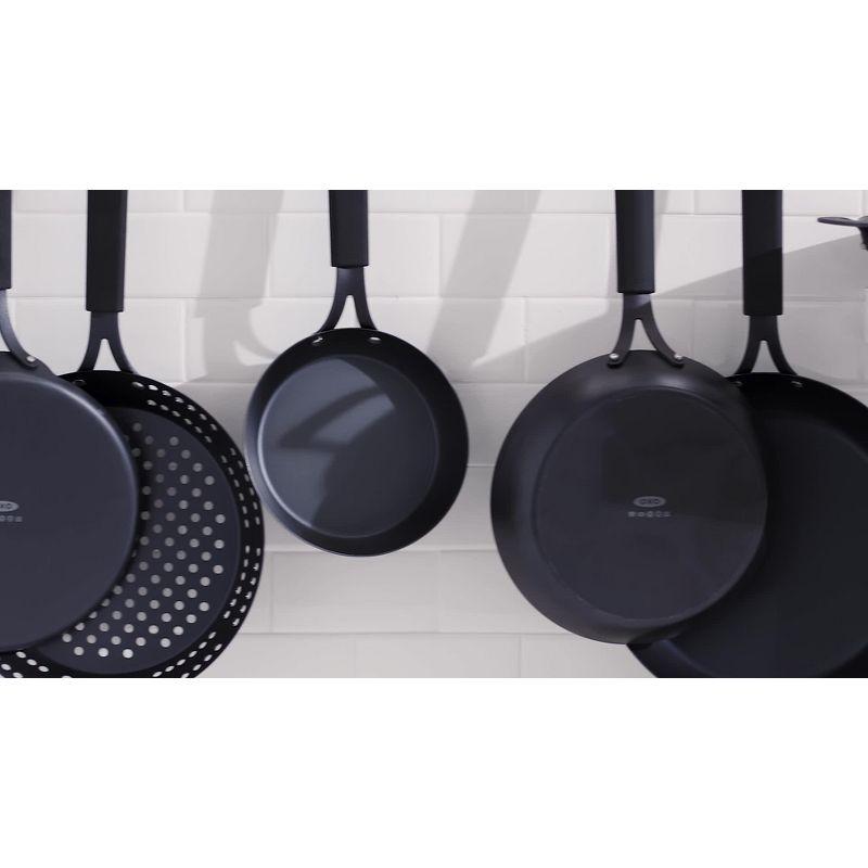 OXO Obsidian Carbon Steel 10" Crepe Pan with Silicone Sleeve