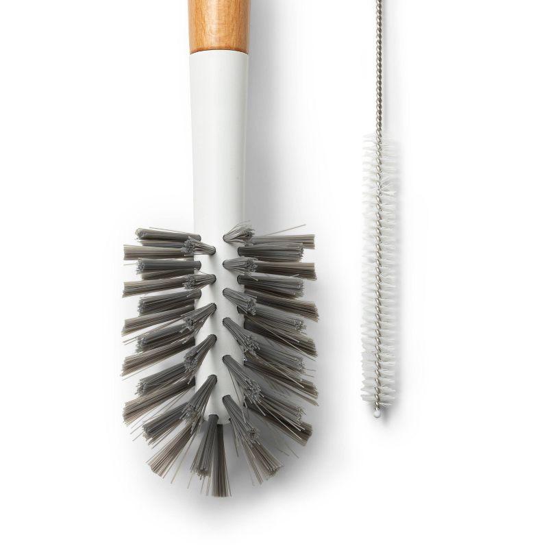 Bottle & Straw Brush Set - 2ct - Everspring™